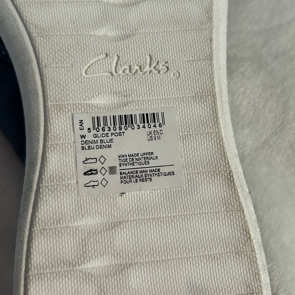 EUC Clarks Cloudsteppers Glide Post Sandals - Picture 5 of 10